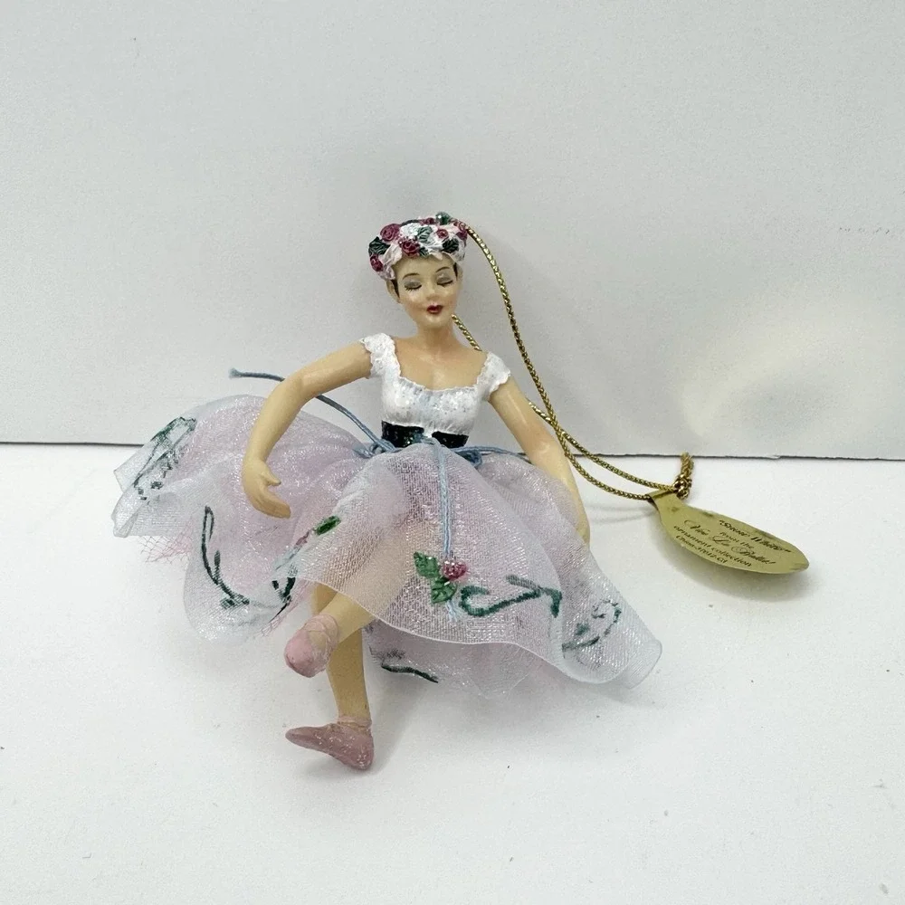 Ashton Drake Heirloom Ornament Vive Le Ballet Ballerina Snow White - Picture 2 of 8